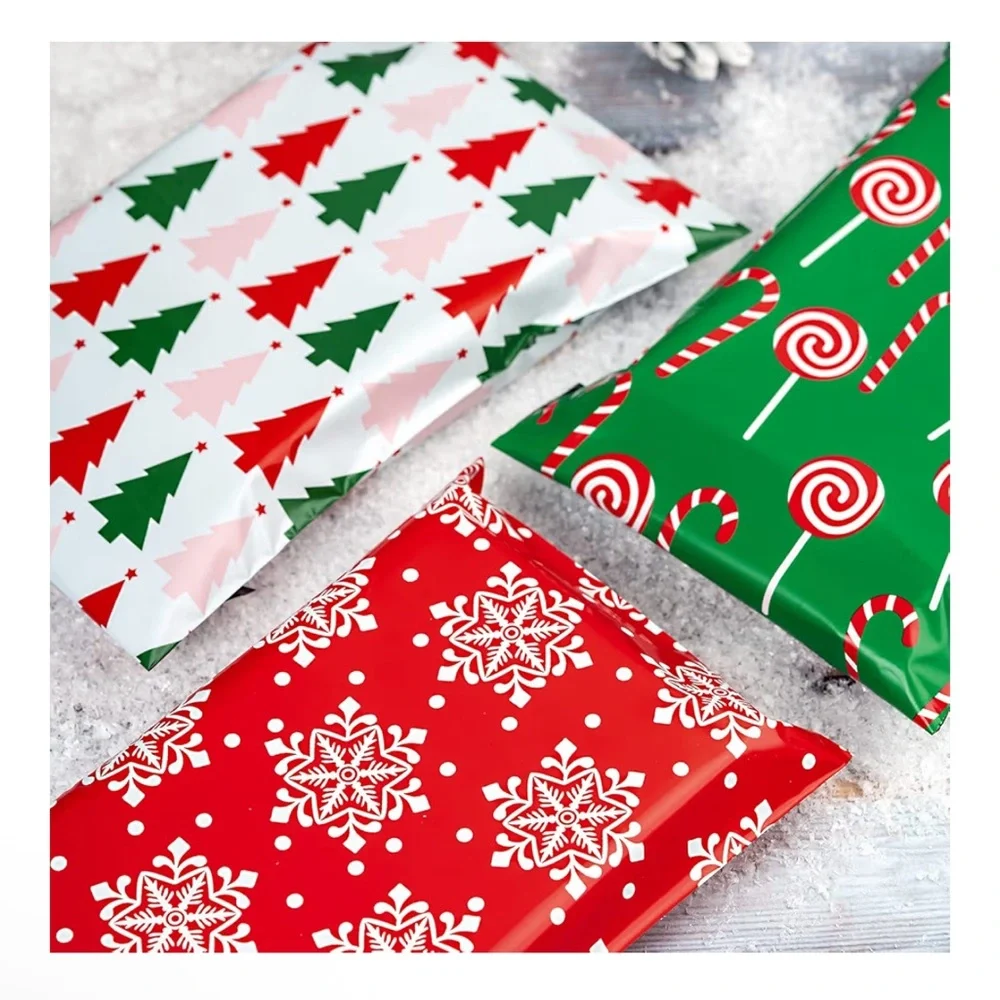 Holiday Assorted 6x9 Polymailers – 25 Pack‎